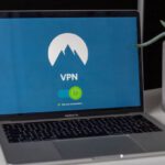 VPN - Grey and Black Macbook Pro Showing Vpn