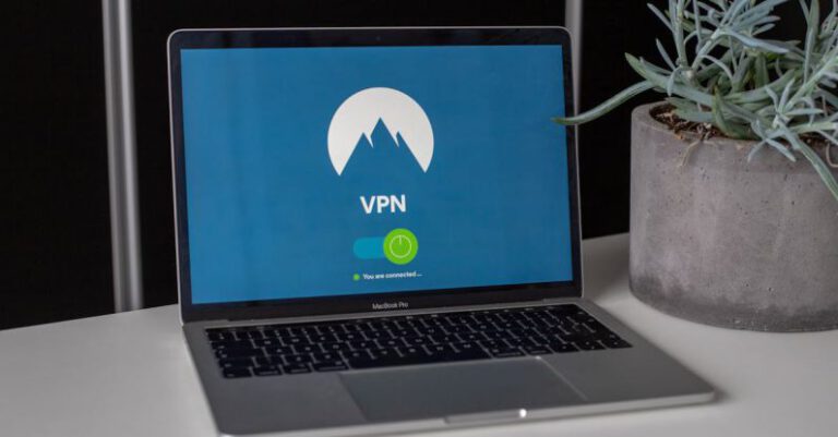 VPN - Grey and Black Macbook Pro Showing Vpn