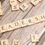 Leadership Skills - The word leadership spelled out in scrabble letters